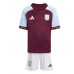 Aston Villa Jadon Sancho #19 Hjemmedraktsett Barn 2025-26 Korte ermer (+ Korte bukser)