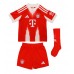 Bayern Munich Luis Diaz #14 Hjemmedraktsett Barn 2025-26 Korte ermer (+ Korte bukser)