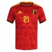 Belgia Timothy Castagne #21 Hjemmedrakt VM 2026 Korte ermer