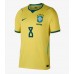 Brasil Bruno Guimaraes #8 Hjemmedrakt VM 2026 Korte ermer Brasil Bruno Guimaraes #8 Hjemmedrakt VM 2026 Korte ermer