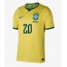 Brasil Lucas Paqueta #20 Hjemmedrakt VM 2026 Korte ermer Brasil Lucas Paqueta #20 Hjemmedrakt VM 2026 Korte ermer