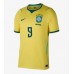 Brasil Matheus Cunha #9 Hjemmedrakt VM 2026 Korte ermer