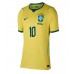 Brasil Neymar Jr #10 Hjemmedrakt Dame VM 2026 Korte ermer Brasil Neymar Jr #10 Hjemmedrakt Dame VM 2026 Korte ermer