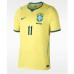 Brasil Raphinha Belloli #11 Hjemmedrakt VM 2026 Korte ermer Brasil Raphinha Belloli #11 Hjemmedrakt VM 2026 Korte ermer