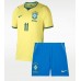 Brasil Raphinha Belloli #11 Hjemmedraktsett Barn VM 2026 Korte ermer (+ Korte bukser) Brasil Raphinha Belloli #11 Hjemmedraktsett Barn VM 2026 Korte ermer (+ Korte bukser)