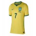 Brasil Vinicius Junior #7 Hjemmedrakt Dame VM 2026 Korte ermer