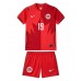 Canada Alphonso Davies #19 Hjemmedraktsett Barn VM 2026 Korte ermer (+ Korte bukser) Canada Alphonso Davies #19 Hjemmedraktsett Barn VM 2026 Korte ermer (+ Korte bukser)
