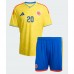 Colombia Juan Fernando Quintero #20 Hjemmedraktsett Barn VM 2026 Korte ermer (+ Korte bukser)