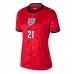 England Eberechi Eze #21 Bortedrakt Dame VM 2026 Korte ermer England Eberechi Eze #21 Bortedrakt Dame VM 2026 Korte ermer