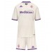 Fiorentina Moise Kean #20 Bortedraktsett Barn 2025-26 Korte ermer (+ Korte bukser)