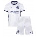 Inter Milan Alessandro Bastoni #95 Bortedraktsett Barn 2026-27 Korte ermer (+ Korte bukser)