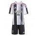 Juventus Jonathan David #30 Hjemmedraktsett Barn 2025-26 Korte ermer (+ Korte bukser)
