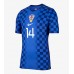 Kroatia Ivan Perisic #14 Bortedrakt VM 2026 Korte ermer