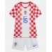 Kroatia Mario Pasalic #15 Hjemmedraktsett Barn VM 2026 Korte ermer (+ Korte bukser) Kroatia Mario Pasalic #15 Hjemmedraktsett Barn VM 2026 Korte ermer (+ Korte bukser)