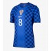 Kroatia Mateo Kovacic #8 Bortedrakt VM 2026 Korte ermer Kroatia Mateo Kovacic #8 Bortedrakt VM 2026 Korte ermer