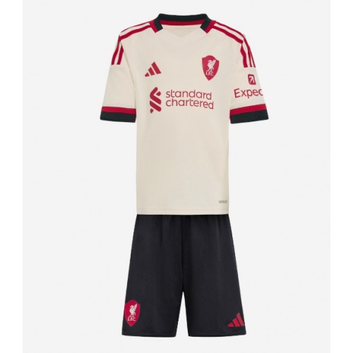 Liverpool Alexis Mac Allister #10 Bortedraktsett Barn 2025-26 Korte ermer (+ Korte bukser)