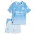 Manchester City Ruben Dias #3 Hjemmedraktsett Barn 2026-27 Korte ermer (+ Korte bukser)