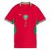 Marokko Achraf Hakimi #2 Hjemmedrakt Dame VM 2026 Korte ermer