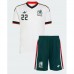 Mexico Armando Gonzalez #14 Bortedraktsett Barn VM 2026 Korte ermer (+ Korte bukser) Mexico Armando Gonzalez #14 Bortedraktsett Barn VM 2026 Korte ermer (+ Korte bukser)
