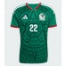 Mexico Armando Gonzalez #14 Hjemmedrakt VM 2026 Korte ermer