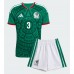 Mexico Cesar Montes #3 Hjemmedraktsett Barn VM 2026 Korte ermer (+ Korte bukser)