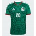 Mexico Henry Martin #20 Hjemmedrakt VM 2026 Korte ermer