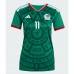 Mexico Santiago Gimenez #11 Hjemmedrakt Dame VM 2026 Korte ermer