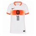 Nederland Cody Gakpo #11 Bortedrakt Dame VM 2026 Korte ermer Nederland Cody Gakpo #11 Bortedrakt Dame VM 2026 Korte ermer