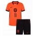 Nederland Cody Gakpo #11 Hjemmedraktsett Barn VM 2026 Korte ermer (+ Korte bukser) Nederland Cody Gakpo #11 Hjemmedraktsett Barn VM 2026 Korte ermer (+ Korte bukser)