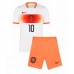 Nederland Memphis Depay #10 Bortedraktsett Barn VM 2026 Korte ermer (+ Korte bukser) Nederland Memphis Depay #10 Bortedraktsett Barn VM 2026 Korte ermer (+ Korte bukser)