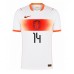 Nederland Tijjani Reijnders #14 Bortedrakt VM 2026 Korte ermer Nederland Tijjani Reijnders #14 Bortedrakt VM 2026 Korte ermer