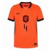 Nederland Virgil van Dijk #4 Hjemmedrakt VM 2026 Korte ermer Nederland Virgil van Dijk #4 Hjemmedrakt VM 2026 Korte ermer