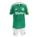 Newcastle United Nick Woltemade #27 Bortedraktsett Barn 2025-26 Korte ermer (+ Korte bukser)
