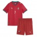 Portugal Cristiano Ronaldo #7 Hjemmedraktsett Barn VM 2026 Korte ermer (+ Korte bukser)