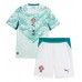 Portugal Diogo Dalot #5 Bortedraktsett Barn VM 2026 Korte ermer (+ Korte bukser)