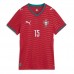 Portugal Joao Neves #15 Hjemmedrakt Dame VM 2026 Korte ermer
