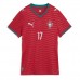 Portugal Rafael Leao #17 Hjemmedrakt Dame VM 2026 Korte ermer