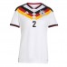 Tyskland Antonio Rudiger #2 Hjemmedrakt Dame VM 2026 Korte ermer