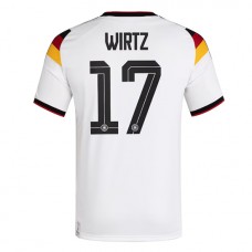 Tyskland Florian Wirtz #17 Hjemmedrakt VM 2026 Korte ermer Tyskland Florian Wirtz #17 Hjemmedrakt VM 2026 Korte ermer