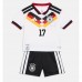 Tyskland Florian Wirtz #17 Hjemmedraktsett Barn VM 2026 Korte ermer (+ Korte bukser)
