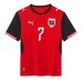 Østerrike Marko Arnautovic #7 Hjemmedrakt VM 2026 Korte ermer